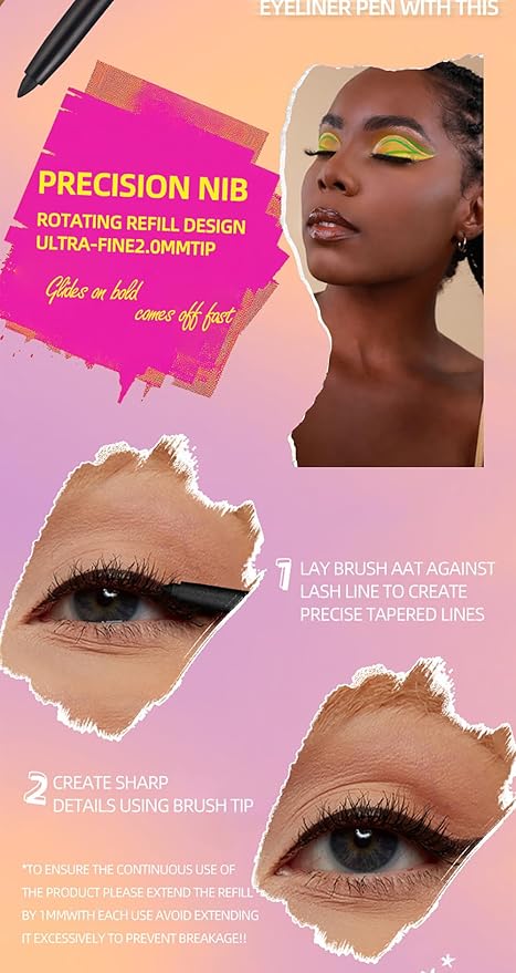 12 Colors Shimmer Eyeliner Pen Set, Waterproof, Long-Lasting, Glitter Eyeliner for Bold Eye Makeup, Metallic Glitter Finish, Eye Liner For Older Women, lapiz de ojos delineador de ojos contra el agua