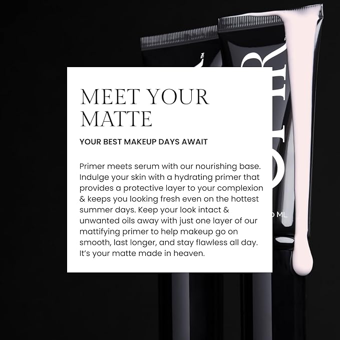 Ofir Skin Prep Matte Primer For Face Before Makeup | Pore-Minimizing Primer Face Makeup | Vegan, Lightweight, Non-Creasing and Hydrating Barrier that Minimizes Shine and Wrinkles| 1 Fl Oz