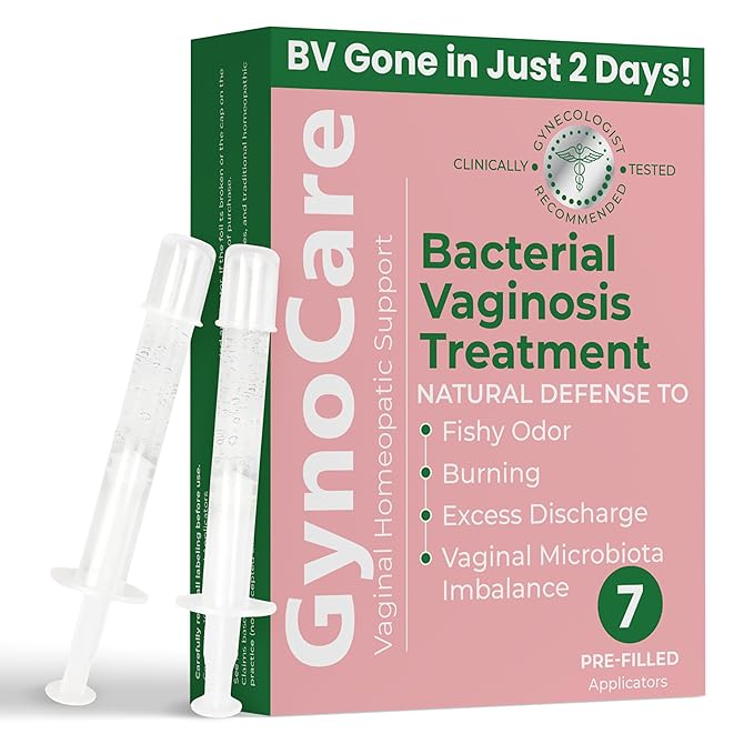 Bacterial Vaginosis Treatment | BV Treatment For Women | Natural Homeopathic Pre-Filled Vaginal Applicators for Odor, Itching, Discharge, BV, and Vaginal Microbiota Imbalance