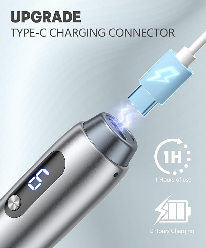 Sergand 0.25mm Derma roller pen，The needle length is 0.25mm