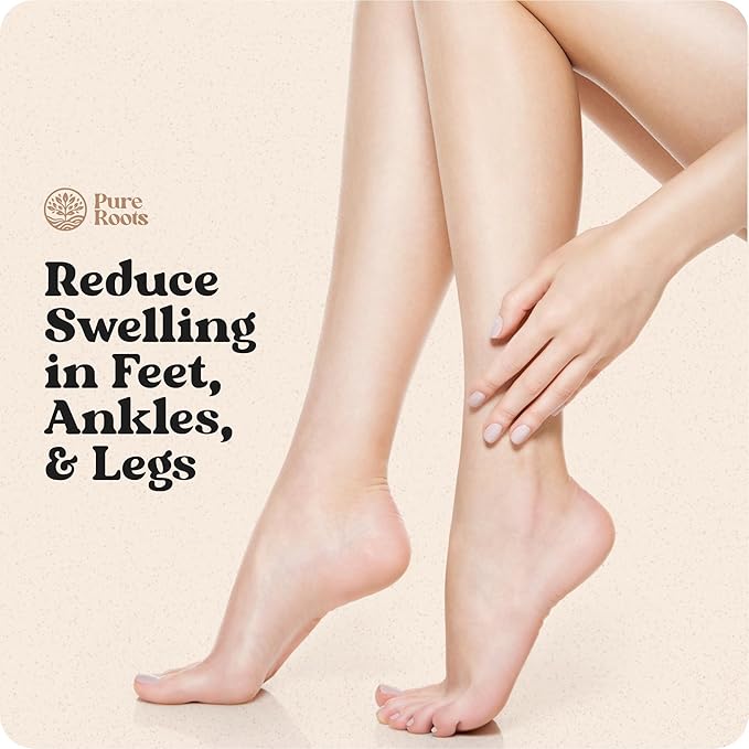 Caffeine-Free Water Pills for Swollen Legs and Feet - Contains The Best Natural Diuretics for Water Retention in Legs and Feet - Biotrim Helps Reduce Your Swollen Feet and Legs (with Dandelion Root)