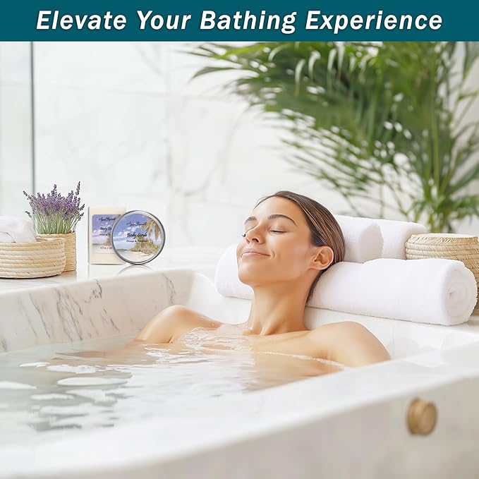 Spa Gift Baskets For Women - Luxury Bath Set With Ocean & Coconut - Spa Kit Includes Body Wash, Bubble Bath, Lotion, Body Butter, Soap, Bath Oil, Shower Puff, and Towel