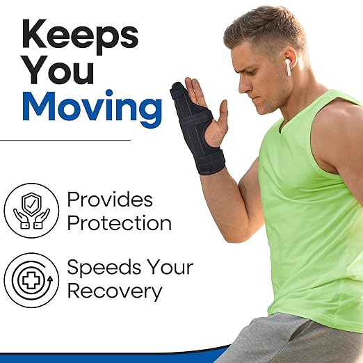 Metacarpal Finger Splint Hand Brace | Little Pinky Finger Splint For Boxer Fractures l Broken Ring or Hands Cast |Trigger Immobilizer Straightener l Ulnar Gutter Support | Boxer Brace | RIGHT L/XL