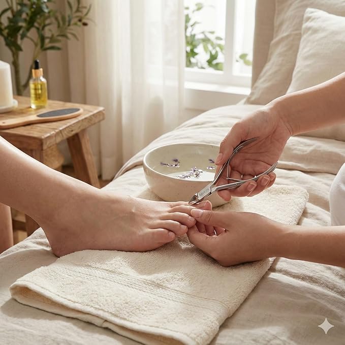 MUSI Cuticle Cutter & Nail Nipper - Durable, Stable & Super Sharp Stainless Steel, Precision Jaw Dead Skin Remover for Fingernails & Toenails, Manicure & Pedicure