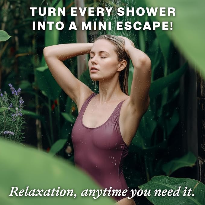 Shower Steamers Aromatherapy - USA Made with Natural Ingredients & Lavender Oil, Valentines Day Gifts, Large Shower Bombs for Stress Relief, Relaxing Spa Gifts for Women & Men, Luxury New Mom Gifts