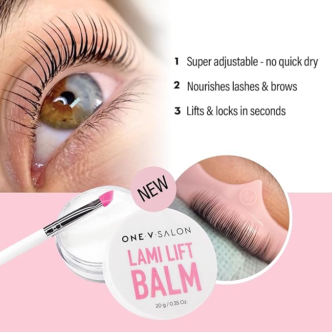 Brow Lamination & Lash Lift Professional Limited Edition Kit – ONE V SALON PRO – Up to 30 Applications – UK Made – Vegan & Cruelty-Free