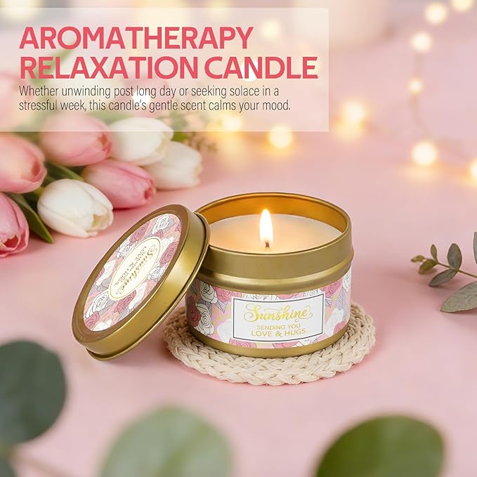 Birthday Gift Get Well Soon Gift -Valentines Day Gifts for Her Women Daughter Girlfriend Sister Wife Grandma,Self Care Gift Kit Get Well Relaxing Spa,Thinking of You Sympathy Gifts,Encouragement