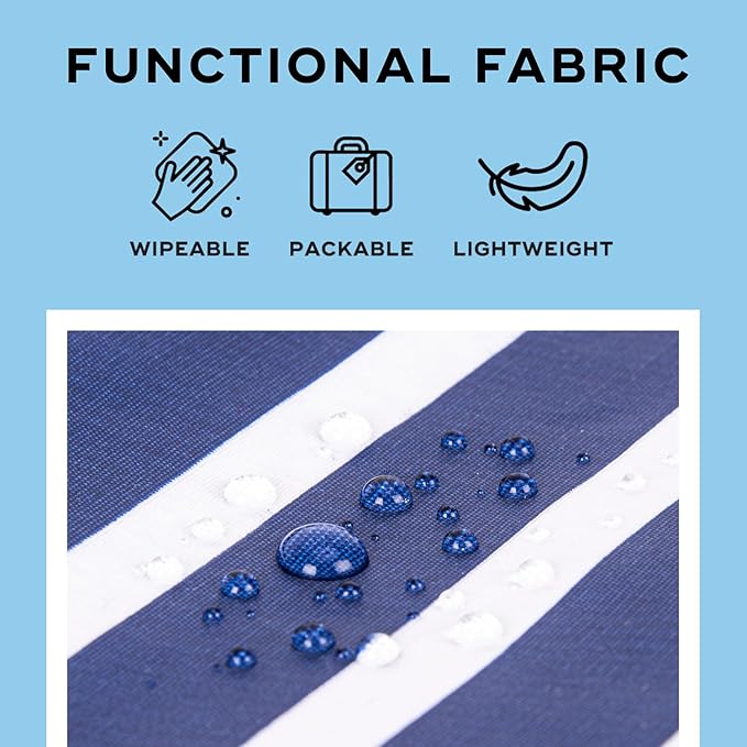 SCOUT 3-Way Bag - Travel Makeup Pouch and Toiletry Bag for Women with Three Zipper Compartments - Stands Upright, Wipes Clean