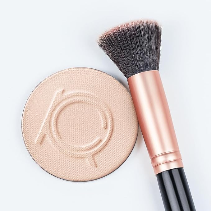 Makeup Beauty Pressed Powder foundation Compact Full Coverage Foundation Skin Care Face Makeup Essentials Contour Palette Setting Powder fit me powder foundation makup 0.49 OZ (Natural, 0.49 OZ)