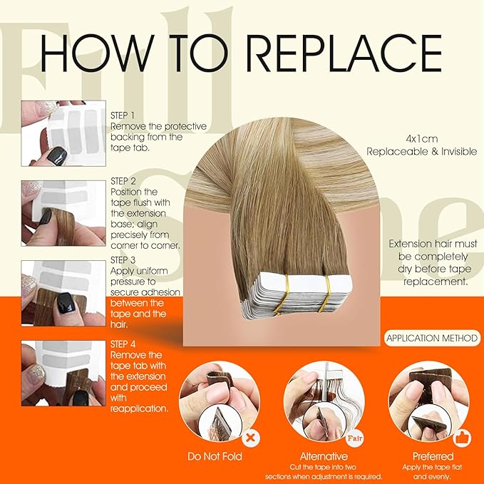 Full Shine Human Hair Tape in Extensions Double Sided Tape in Hair Extensions Color 6/27/60 Brown And Blonde Invisible Remy Skin Weft 22Inch Long Silky Straight for Women 100Gram 40Pcs