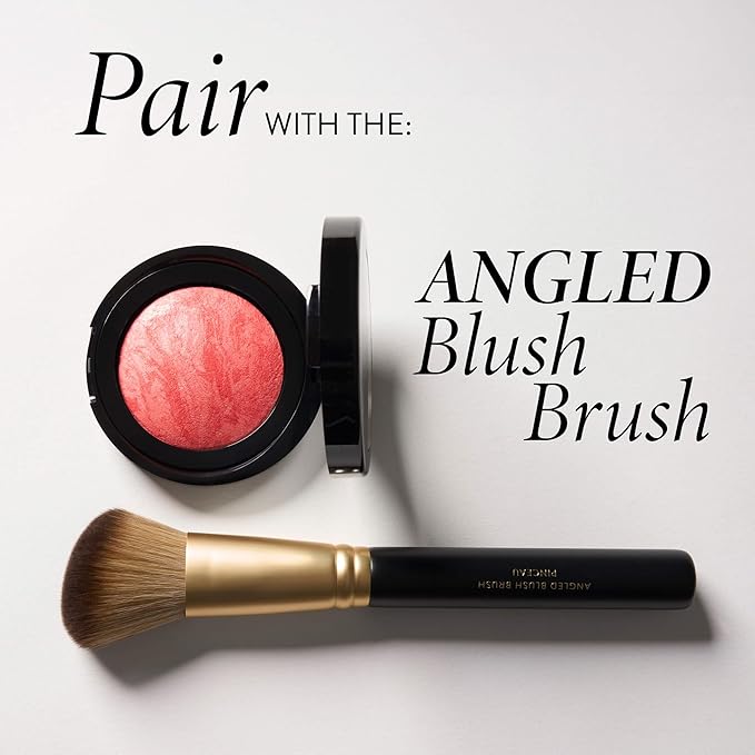 LAURA GELLER NEW YORK Baked Blush-n-Brighten Marbleized Blush for Cheeks - Ethereal Rose - Natural Finish - Buildable Color (Pack of 2)