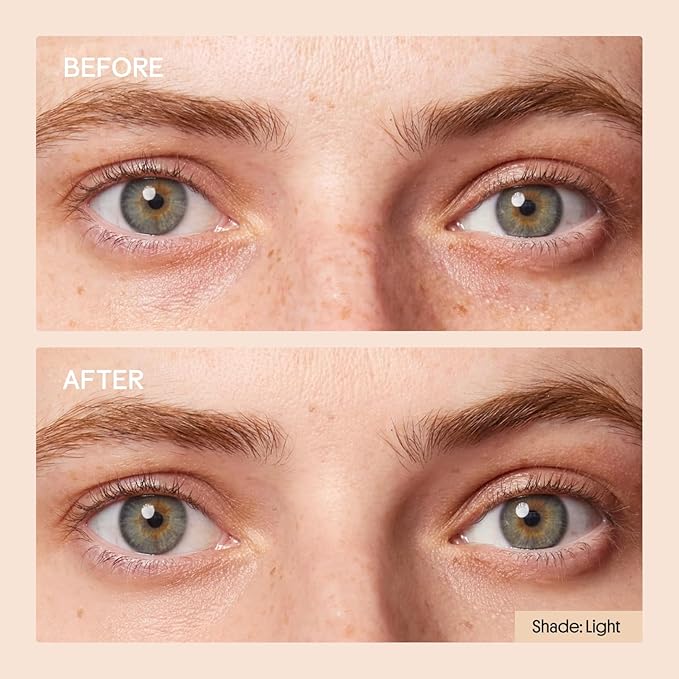 Winky Lux Peeper Perfect Under Eye Concealer, Makeup & Eye Brightener, Full Coverage Concealer for Dark Circles, Color Corrector & Eye Primer, With Collagen, Hyaluronic Acid & Vitamin E (Medium)