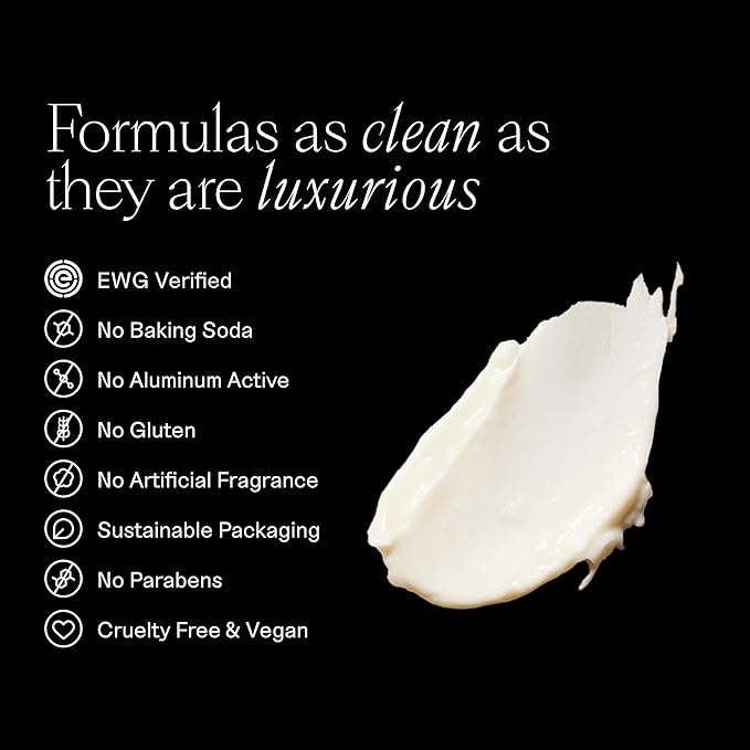 Each & Every Aluminum Free Deodorant for Men & Women - All Natural Deodorant for Sensitive Skin, EWG Verified - Clean, Baking Soda-Free, Plant-Based Fragrance, Unscented Fragrance-Free, 2.5oz