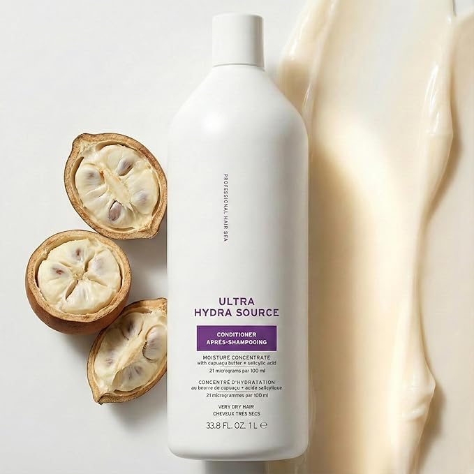 Professional Intensive Moisture Conditioner with Cupuaçu Butter – Deep Hydration & Smoothness Support, Vegan & Paraben-Free