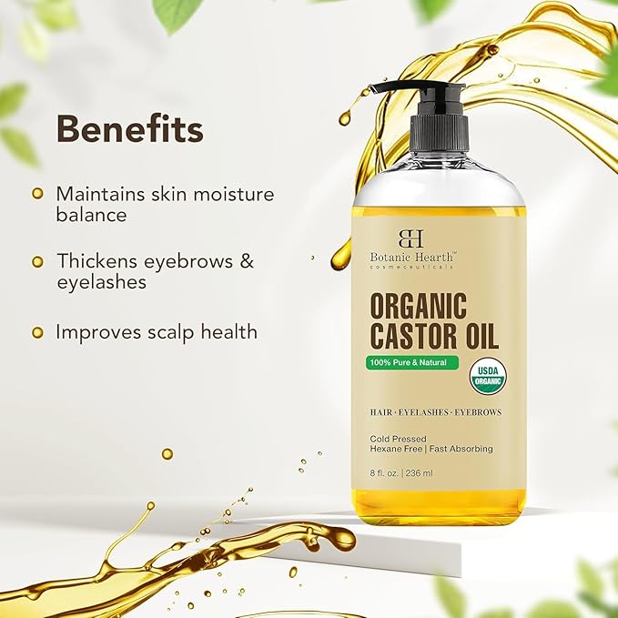 Botanic Hearth Massage Oil |Refreshing, Relaxing Massage Oils for Muscle Relaxing & Joint Comfort | Made with Natural Oils | for All Skin Types, for Men & Women | Cellulite Oil 8 Fl Oz