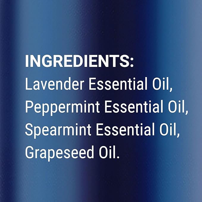 Head Calm Essential Oil Roll-On 10 ml - Soothing Blend of Pure & Natural Essential Oils - Roller Ball for Migraine & Headache Relief - Nexon Botanics