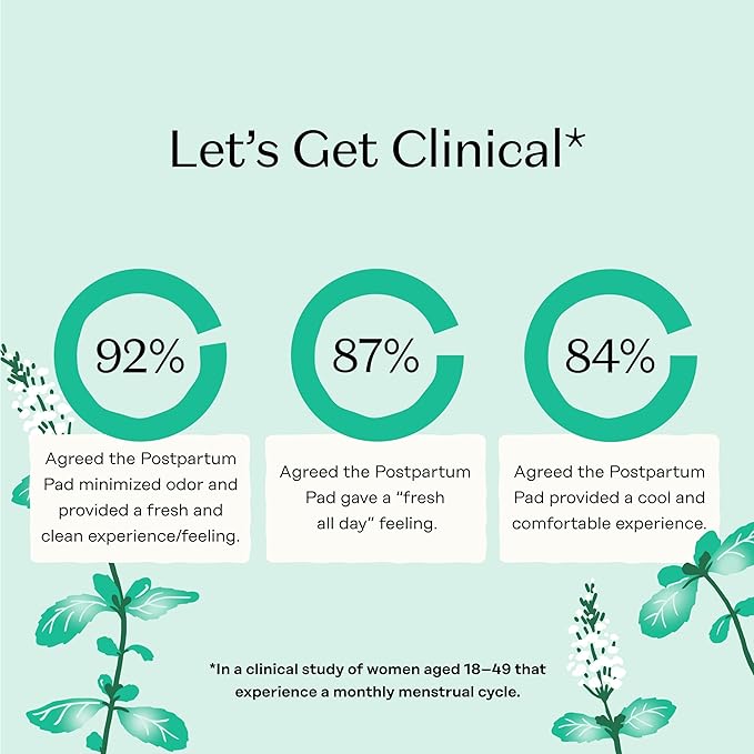 The Honey Pot Company - 48 ct - Herbal Pads for Women - Overnight w/Wings - Infused w/Essential Oils for Cooling Effect & Organic Cotton Cover - Feminine Care