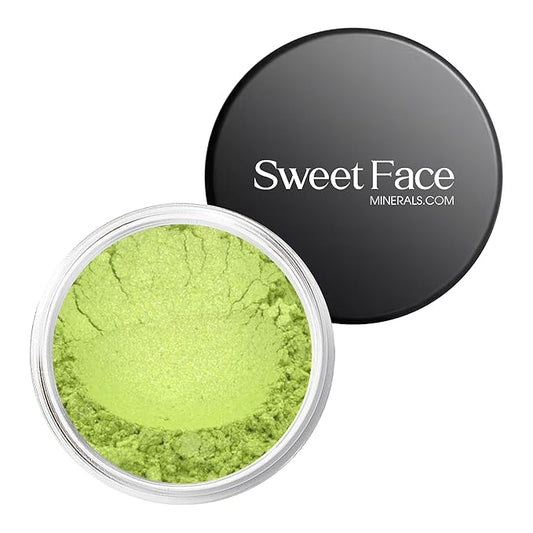 (5Gms) Enchanted Shimmery Eyeshadow Powder by SweetFace Minerals, Waterproof Eyeshadow, Long-Lasting Eye Makeup, Instant Eye-Enhancer, Smudge-Resistant, Blendable