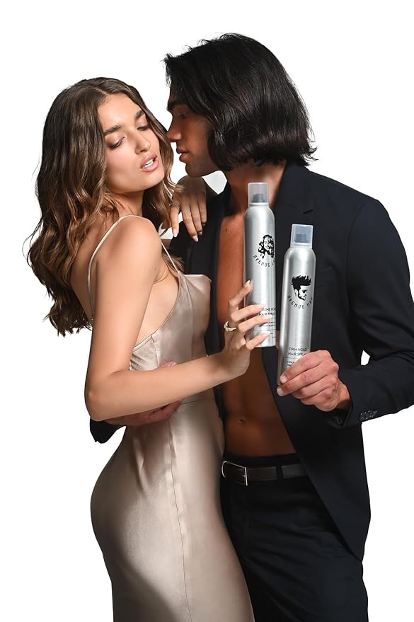 Avenue Man Texture Spray for Hair Men - Barber-Grade Hairspray for Men - Firm Hold, Frizz Control & UV Protection - Long-Lasting Hold Without Stiffness - Mens Hair Spray Extra Hold - (9.0 oz)