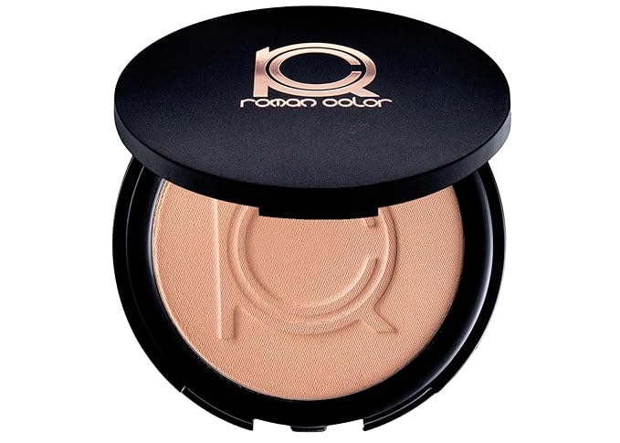 Makeup Beauty Pressed Powder foundation Compact Full Coverage Foundation Skin Care Face Makeup Essentials Contour Palette Setting Powder fit me powder foundation makup 0.49 OZ (Kale, 0.49 OZ)