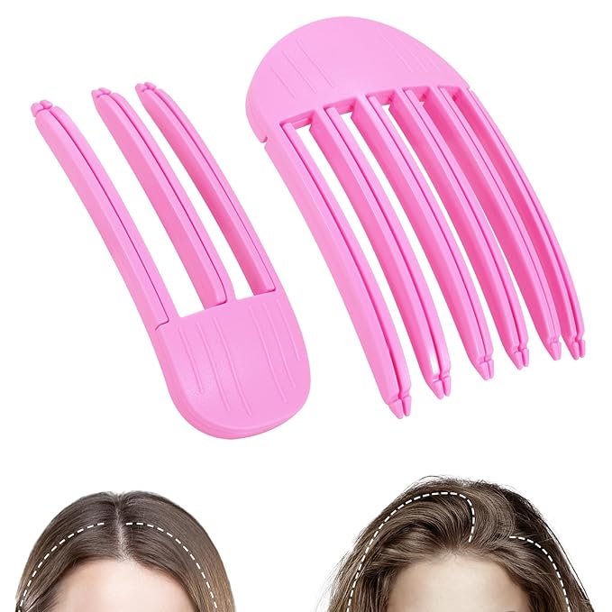 Volumizing Hair Clips for Women 2PCS, Hair Volume Clip Styling Tools Volumizing Comb for Fluffy Bangs Clips for Root Lift, Root Booster Clips