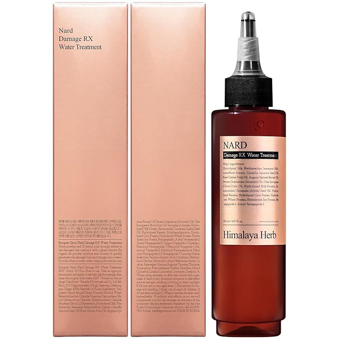 NARD RX Water Hair Conditioner 5.07 oz - Quick Softness, and Penetration (Containing Amino Acids, Protein, Keratin, Silk, 11 Peptides, Vitamin E, and 6 Oils)