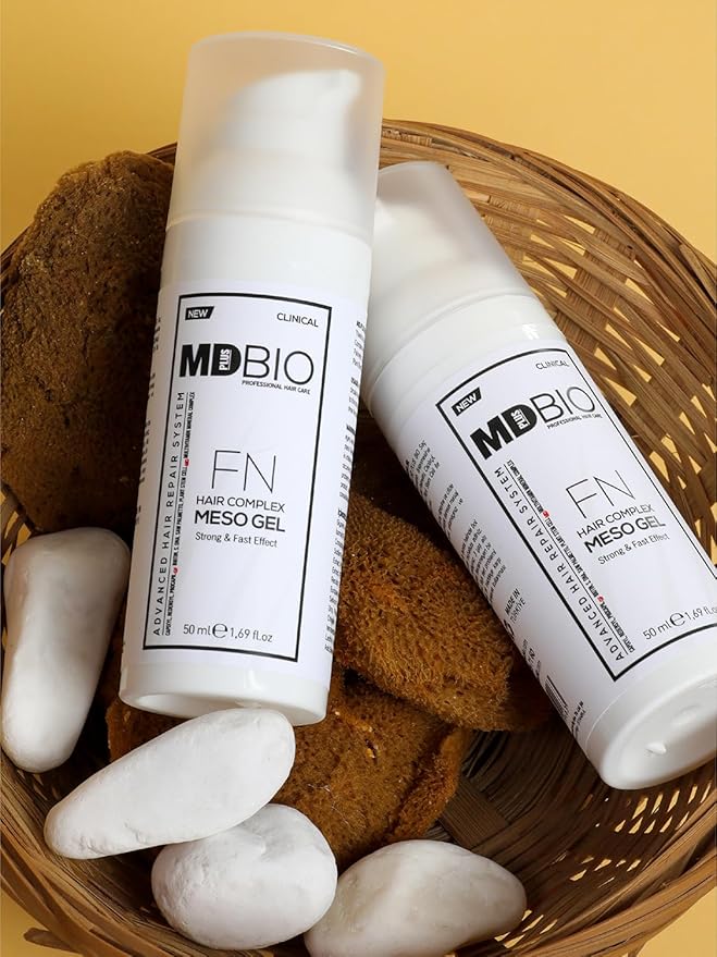 MDPLUS BIO Hair Complex Meso FN Gel – Revitalizes Hair Roots and Supports Hair Growth, Free from SLES, ALS, Parabens, and Harmful Chemicals for Safe Hair Care