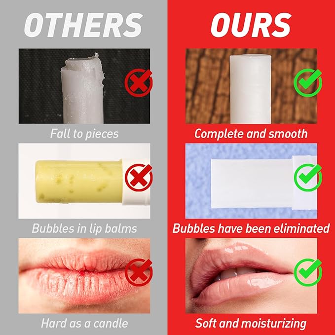 AZEN 60 Pack Natural Lip Balm, Moisturizing Lip Care Product for Dry Cracked Lips (C-60) - 10 Flavors