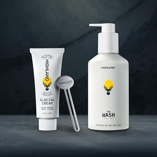 The Wash & Glacial Cream Bundle from Highland