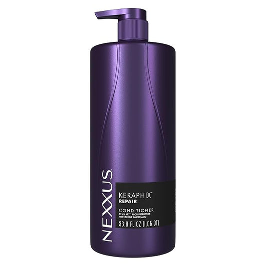 Nexxus KERAPHIX Conditioner for Damaged Repair Hair Powered by KRT Keratin Resistance Therapy with Liquid Crystal Amino Acids 33.8 fl oz