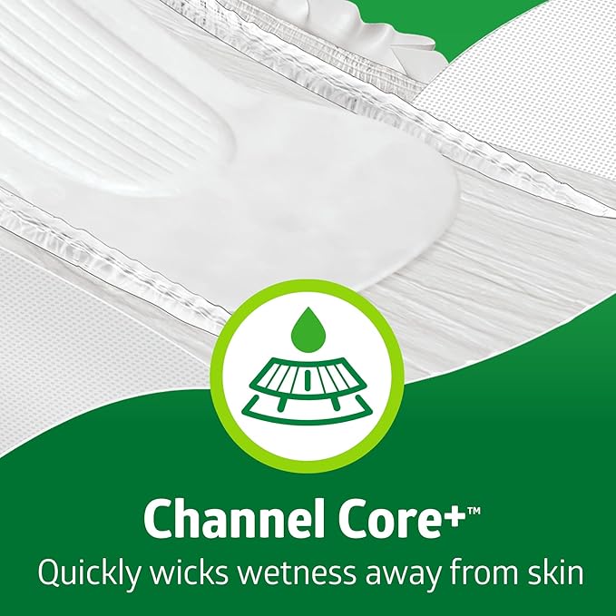 FitRight Adult Diapers, Extra+ Heavy Absorbency, L (Waist Size 44in-56in), 80 Count, OptiFit Incontinence Briefs for Men and Women, Disposable, Moisture-Wicking, Leak Protection.