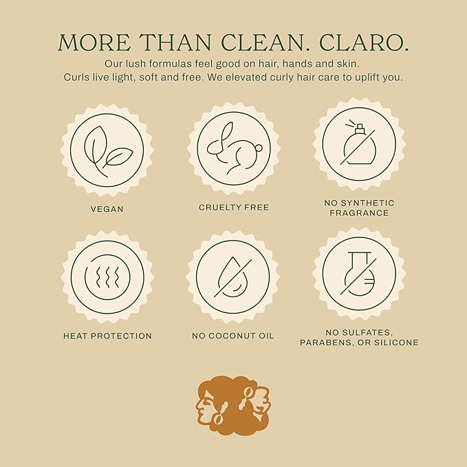 OCOA Beauty Curl Defining Styling Gel with Flaxseed, Mango Butter & Hibiscus – Medium Hold for Curly & Wavy Hair – Frizz Control, Deep Hydration & Soft Defined Curls with Zero Flaking or Crunch – 8oz