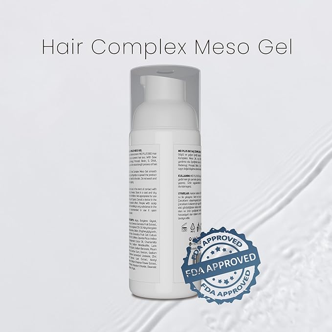 MDPLUS BIO Hair Complex Meso FN Gel – Revitalizes Hair Roots and Supports Hair Growth, Free from SLES, ALS, Parabens, and Harmful Chemicals for Safe Hair Care