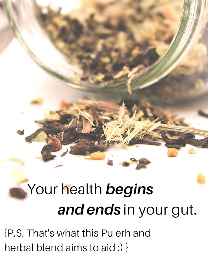 SpeedyVite Colon LifeBoost Tea Detox and Cleanse - Organic Pu'er Tea with Ginger, Lemongrass - for Increased Colon Health and Function