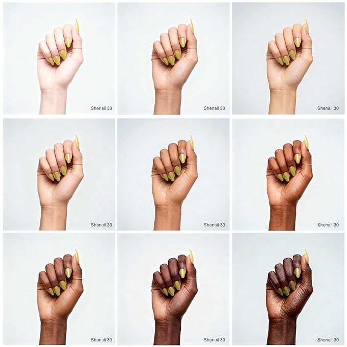 Gel Nail Polish, Hema Free Gel Polish UV LED Lamp Cure Long Lasting, 15ML Professional Salon and Home DIY Manicure Kit for Women (Lemon Yellow)