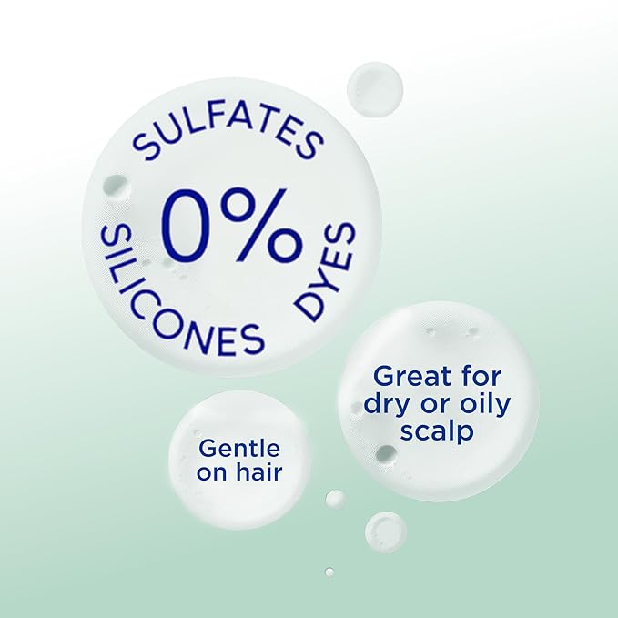 Head & Shoulders Anti-Dandruff Shampoo, BARE Soothing Hydration Twin Pack, 1% Pyrithione Zinc, Dry Scalp Relief, Free of Sulfates, Silicones, Dyes, 13.5 fl oz Each