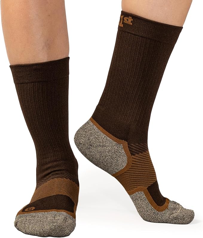 OrthoSleeve WC4 Diabetic & Neuropathy Compression Socks, Non-Binding for Men & Women, Improve Circulation & Edema