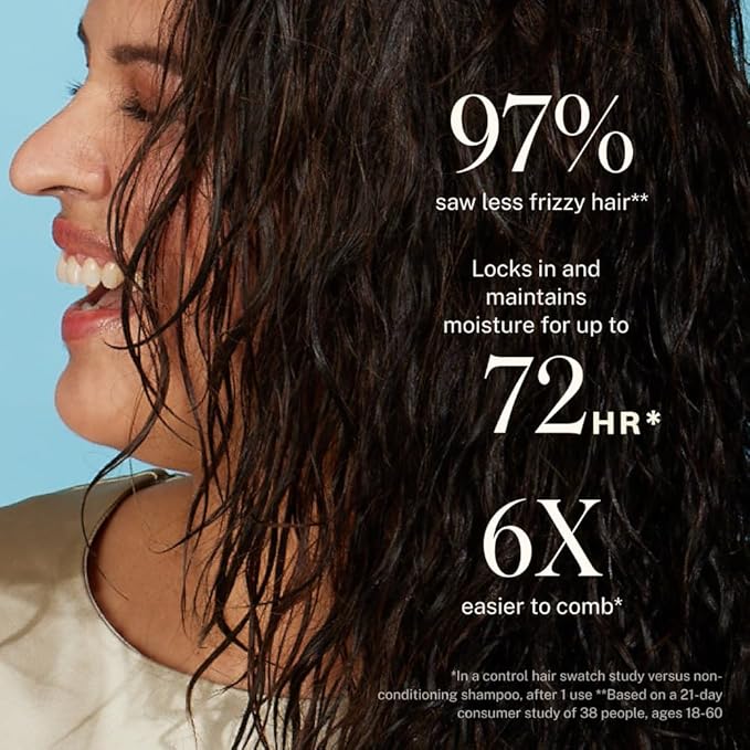 JVN Complete Leave-In Conditioning Mist, 2 Fl Oz, Travel Size, Frizz Fighting Moisture Multiplier, Detangler, UV and Heat Protection Spray, Hair Care for Women and Men, Silicone Free