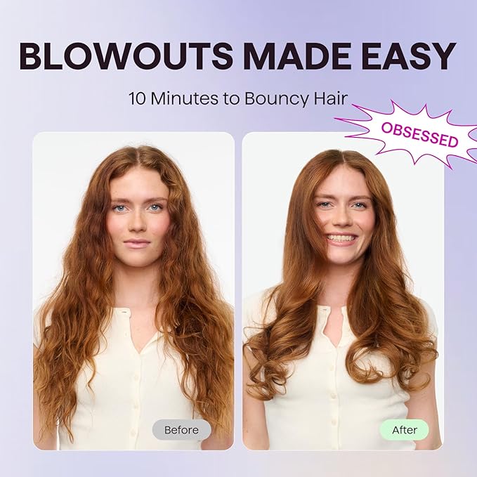 Wavytalk 5 in 1 Curling Iron Set with Curling Brush and 4 Interchangeable Ceramic Curling Wand (0.35"-1.25”), Wand Curling Iron Instant Heat Up, Dual Voltage Hair Curler (Pack of 2)