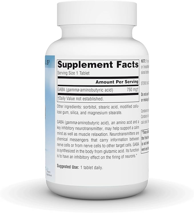 Source Naturals Serene Science GABA, for a Calm Mind, 750mg - 45 Tablets