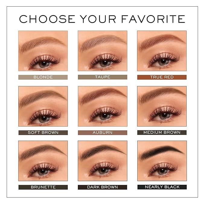 MADLUVV Brow Stamp Refill* - Color Stamp for Brows & Root Touch Up for Women & Men, Instantly Conceal Hair Loss, Grey Hair, Thinning Hair with Stain-Proof/Smudge-Proof Powder Formula (True Red)