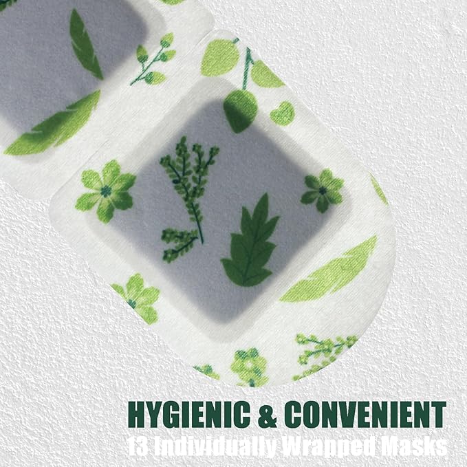 Heated Eye Mask, 13 Packs Disposable Steam Eye Masks for Dry Eyes & Puffy Eyes Relief, Self-Heating Warm Compress for Night Use, Airplane Travel, Eye Strain and Sinus Pressure, Spa at Home