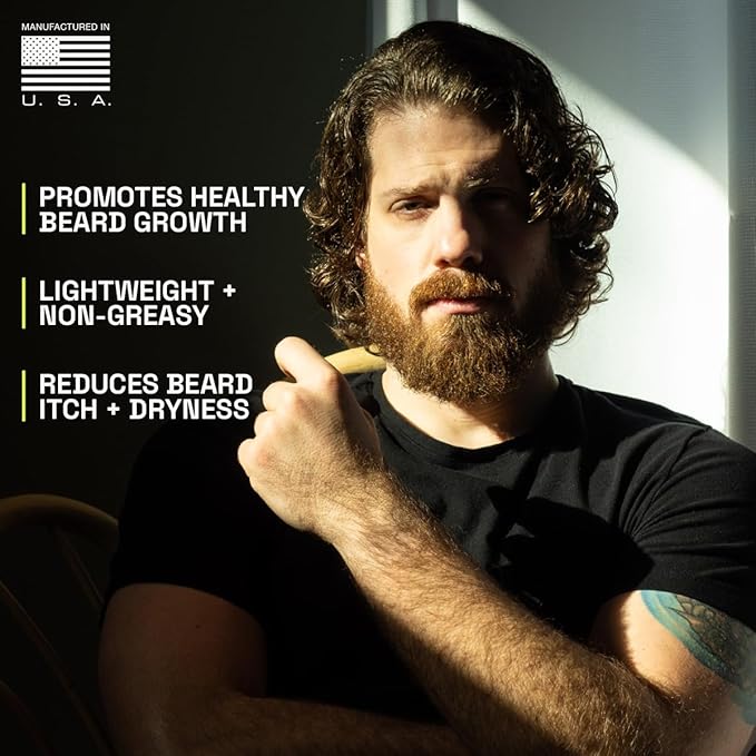 Beardbrand Beard Oil for Men with Jojoba & Vitamin E – Softens Stubble, Conditions Skin & Promotes Beard Growth | Teakwood, Rosemary, & Citrus Scent | 2 fl oz