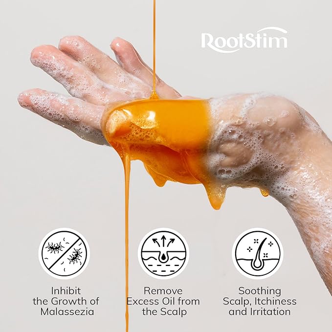 Seborrheic Dermatitis Folliculitis Dandruff Shampoo - Anti Fungal Medicated Shampoo for Healthy Scalp with Selenium Sulfide & Botanical Extracts - Flakes Itchy and Oily Scalp Relief Stop Hair Loss