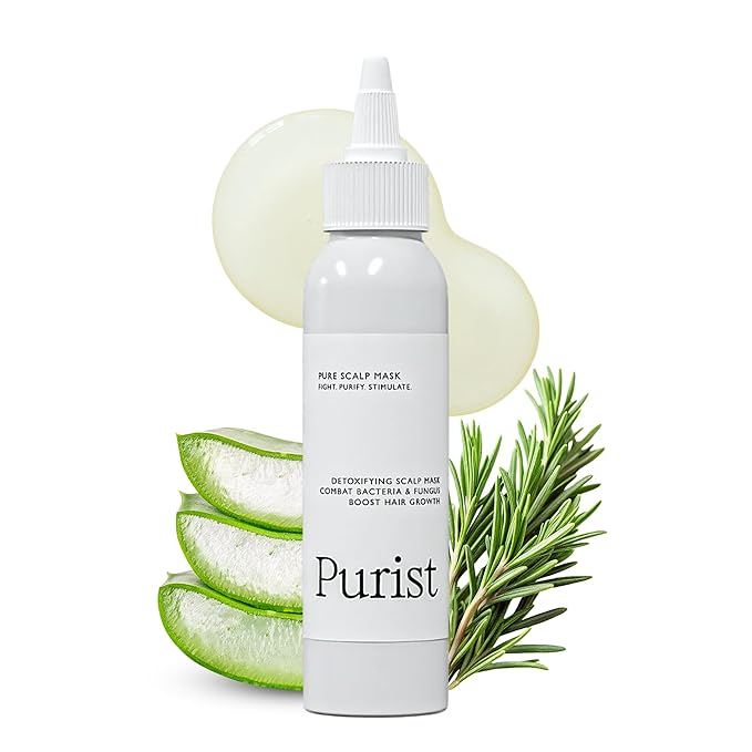 Antifungal Antibacterial Scalp Mask – Boost Hair Growth – Natural Detoxifying Treatment – Nourish with Aloe, Neem, Rosemary, Apple Cider Vinegar & Black Seed – Sulfate, Paraben, Phthalate Free