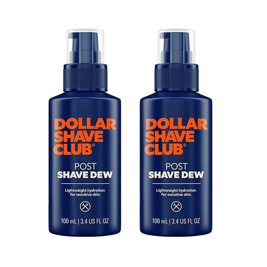 Dollar Shave Club | Post Shave Dew 3.4 ounce (2 Pack) | Moisturizing Shaving Gel for Sensitive Skin