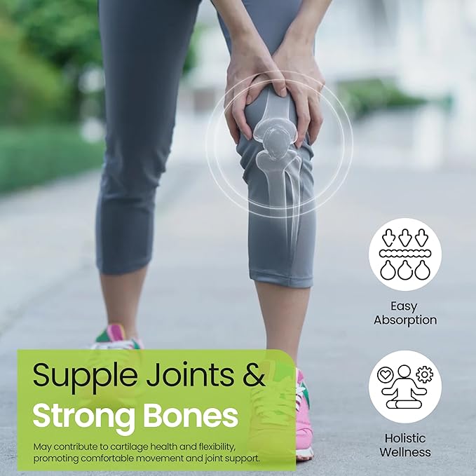 Mila Miamor Collagen Peptides – Hydrolyzed Protein for Hair, Skin, Nails, Joint, Bone, Muscle & Gut Support – Easy-Absorb Formula, 120 Capsules