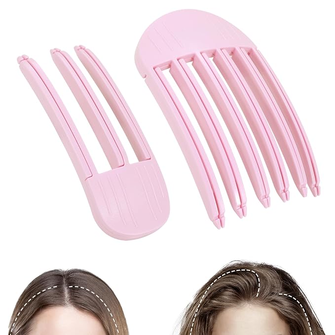 Volumizing Hair Clips for Women 2PCS, Hair Volume Clip Styling Tools Volumizing Comb for Fluffy Bangs Clips for Root Lift, Root Booster Clips