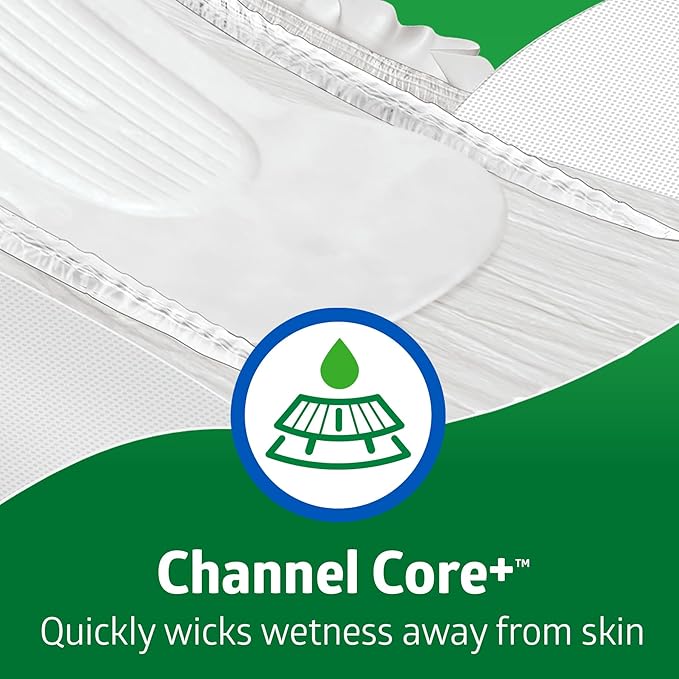 FitRight Adult Diapers, 80 Count, Size Small (Waist Size 20"-32"), Incontinence Briefs for Men and Women, Disposable, Moisture Wicking, Leak Protection, PACKAGING MAY VARY