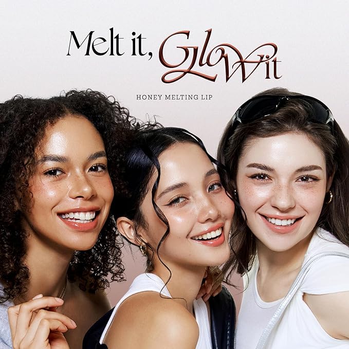 Nature Republic HONEY MELTING LIP PLUMPING (21 DIRTY CHOCO) SOFT LIP STICK, Hydrating Gloss, Moisturizing balms, Volumizing formula & Sheer tint, Glowy Finish, korean make up